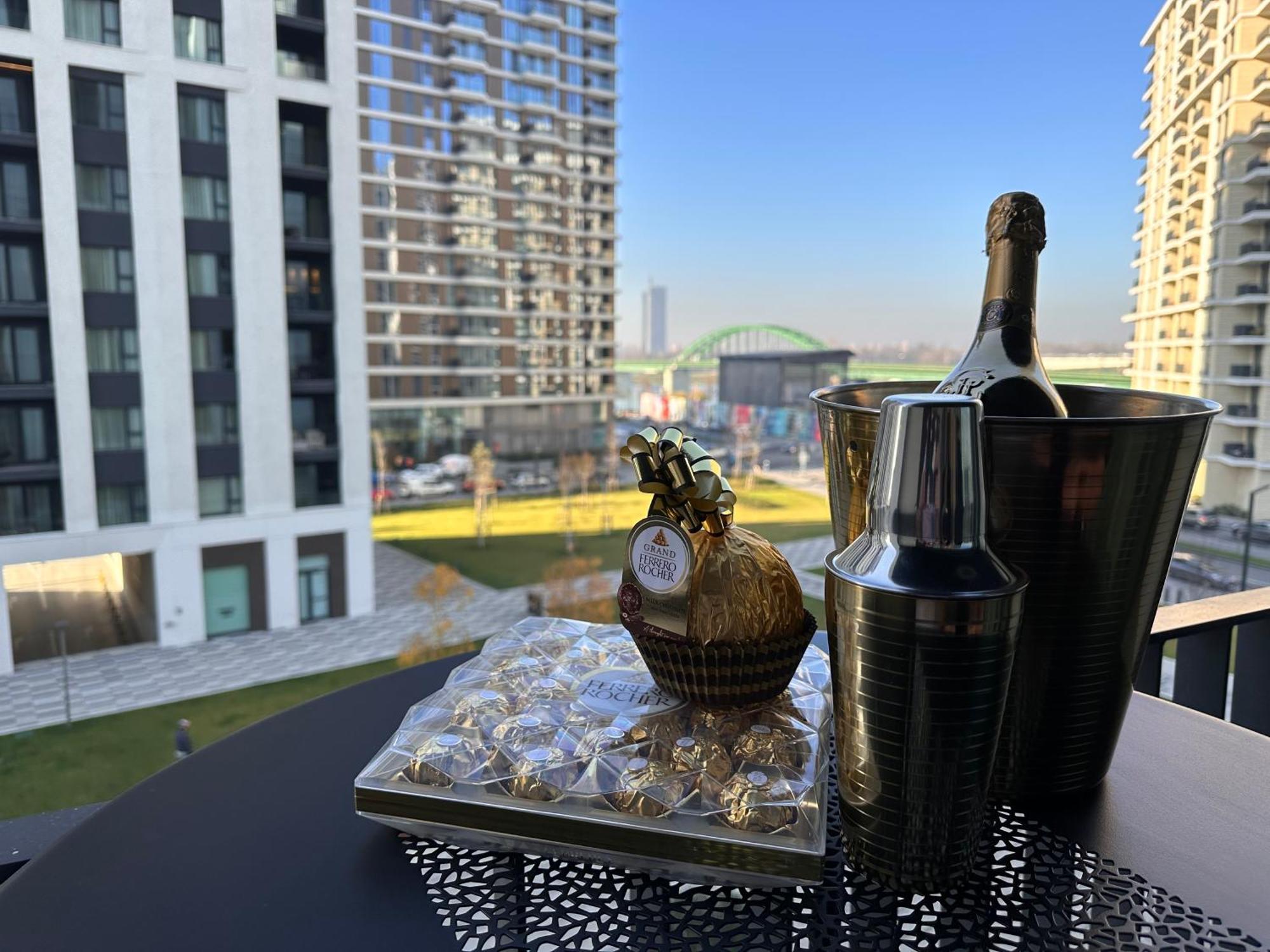 Beldorado Apartments - Belgrade Waterfront Royal Luxury Studio エクステリア 写真